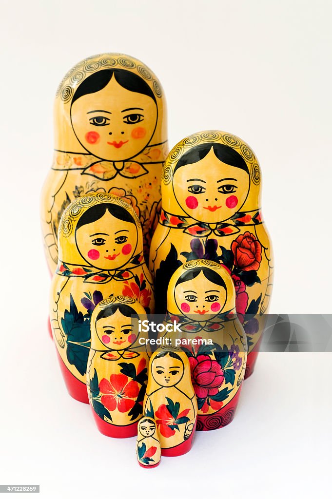 Matryoshkas - Foto stock royalty-free di Matrioska