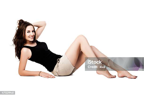 Casual Girl Stock Photo - Download Image Now - 20-29 Years, Adult, Adults Only