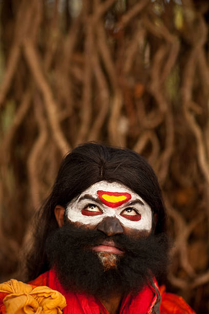 istock Crazy Sadhu in India 471229613