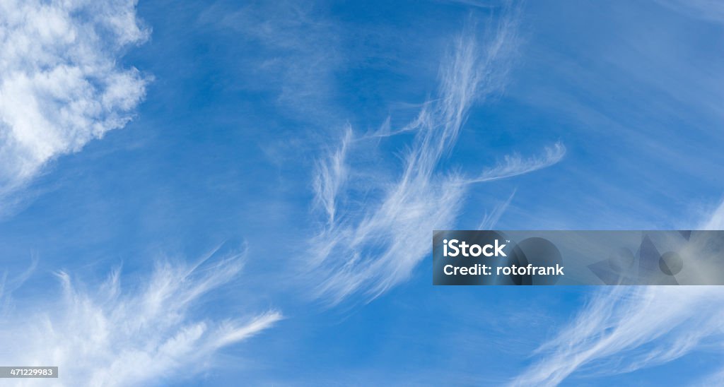 Cirrus Cloudscape (tamanho de imagem XXXL - Foto de stock de Abstrato royalty-free