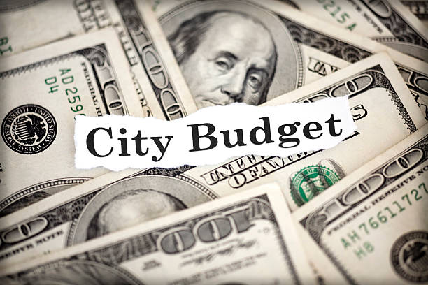 city budget stock photo
