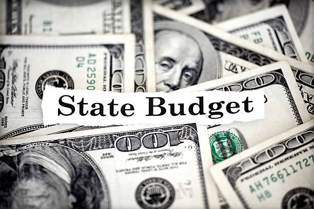 state budget stock photo