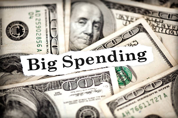 big gasto - government spending fotografías e imágenes de stock