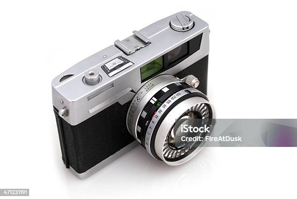 Rangefinder - Fotografias de stock e mais imagens de Branco - Branco, Câmara Fotográfica, Câmara de Filmar