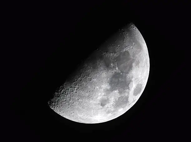 Photo of Waxing Quarter Moon