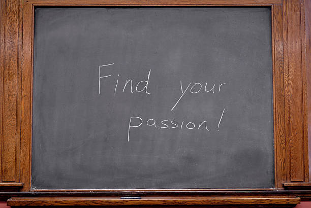 istock Find Your Passion Written On A Blackboard 471232695