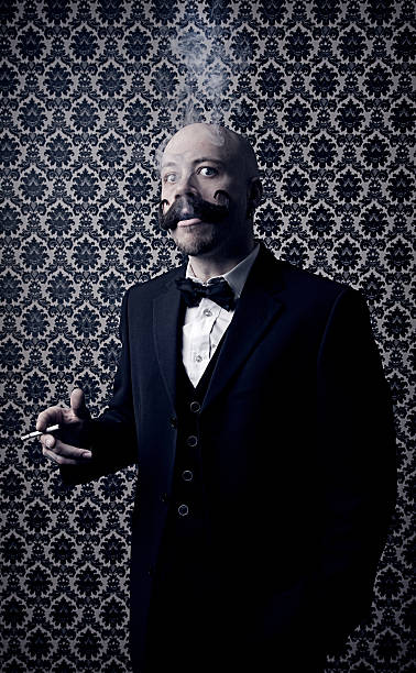 istock Vintage Man with Smoke 471233711