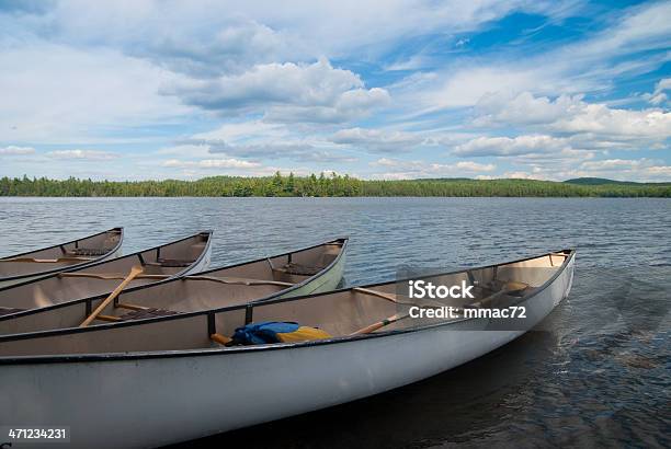 Canoe - Fotografie stock e altre immagini di Acqua - Acqua, Ambientazione esterna, Ambientazione tranquilla