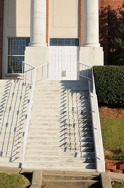 istock Steps to church entrance 471234505