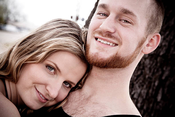 istock Young couple in embrace 471234677