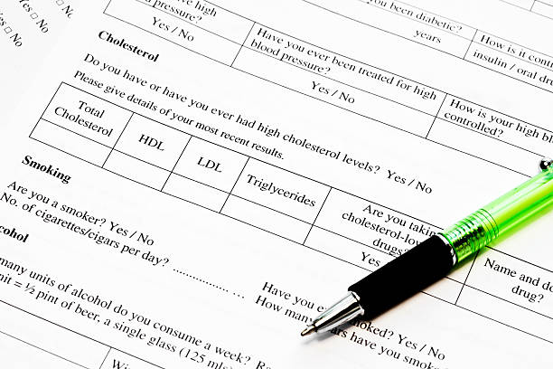 istock medical health insurance forms for risk assessment or research 471235233