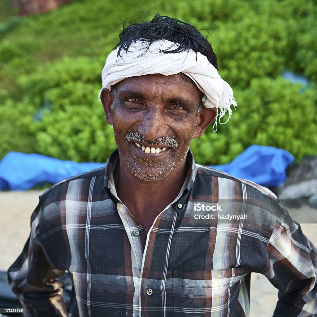Indian fisherman - Foto de stock de Adulto royalty-free