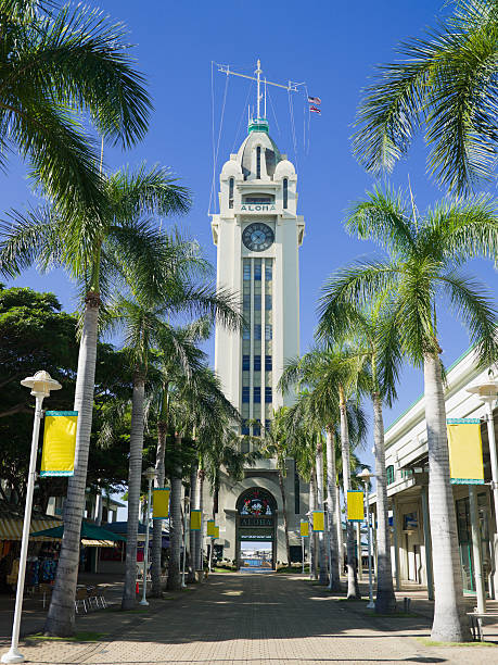 istock Aloha Tower Honolulu Promenade Hawaii 471235703