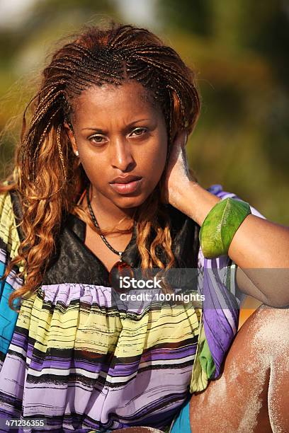 Black Girl Posing Stock Photo - Download Image Now - 20-29 Years, Adult, Adults Only