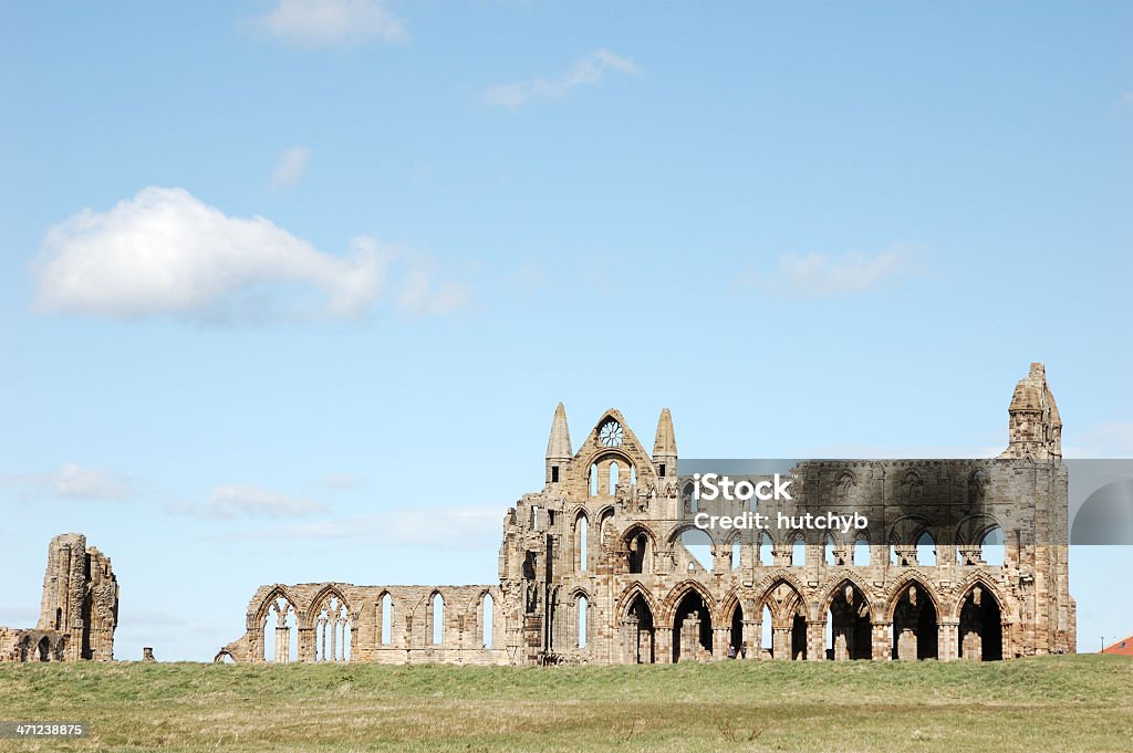 Whitby Abbey  - Foto de stock de Abadia de Whitby royalty-free