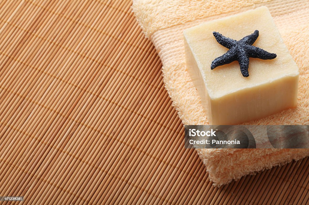 Toalla con jabón - Foto de stock de Bambú - Material libre de derechos
