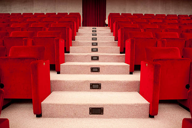 istock Red seats in a Theatre 471239399