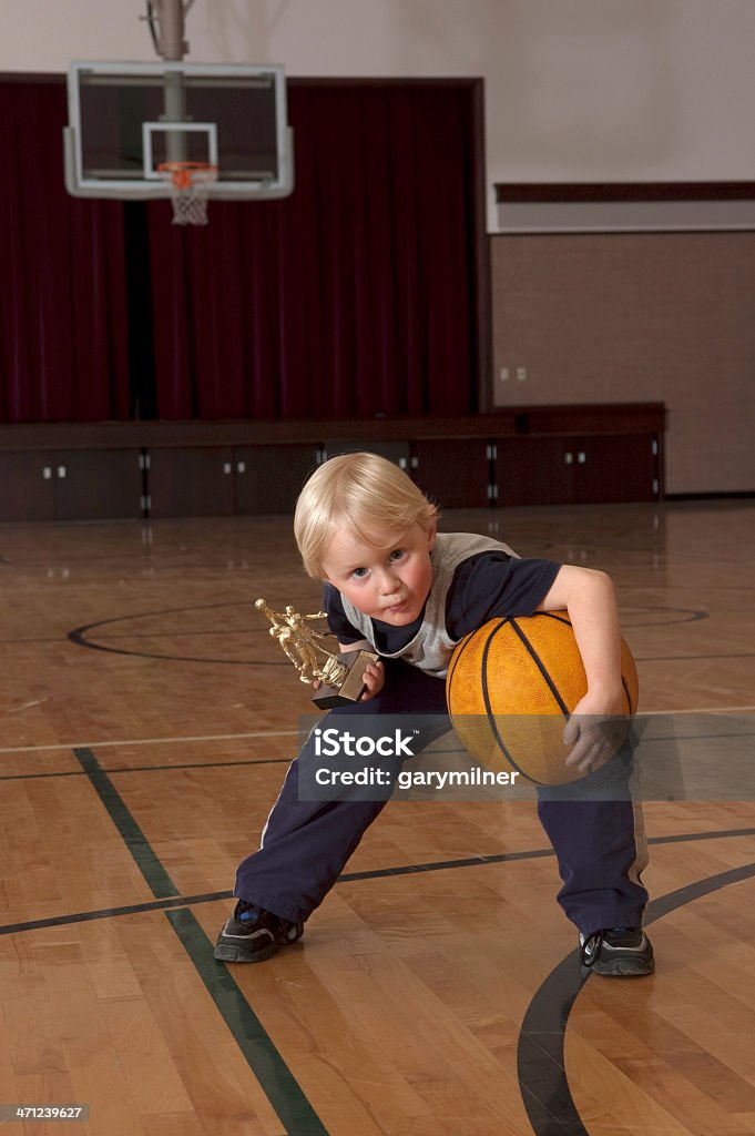 Jogador de basquetebol - Royalty-free 2-3 Anos Foto de stock