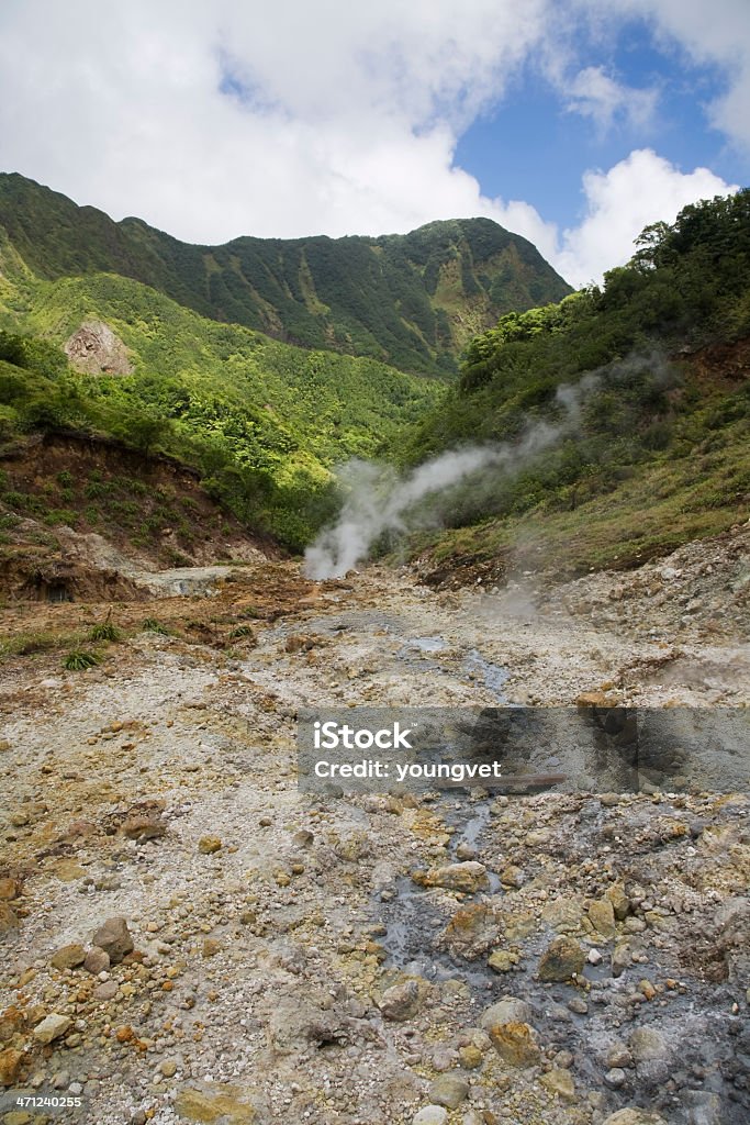 Tal der Verzweiflung auf Dominica - Lizenzfrei Bach Stock-Foto