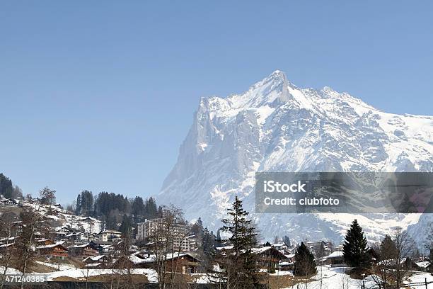 Grindlewald I Góry Eiger Kanton Berno Szwajcaria - zdjęcia stockowe i więcej obrazów Alpy - Alpy, Bez ludzi, Chata w górach