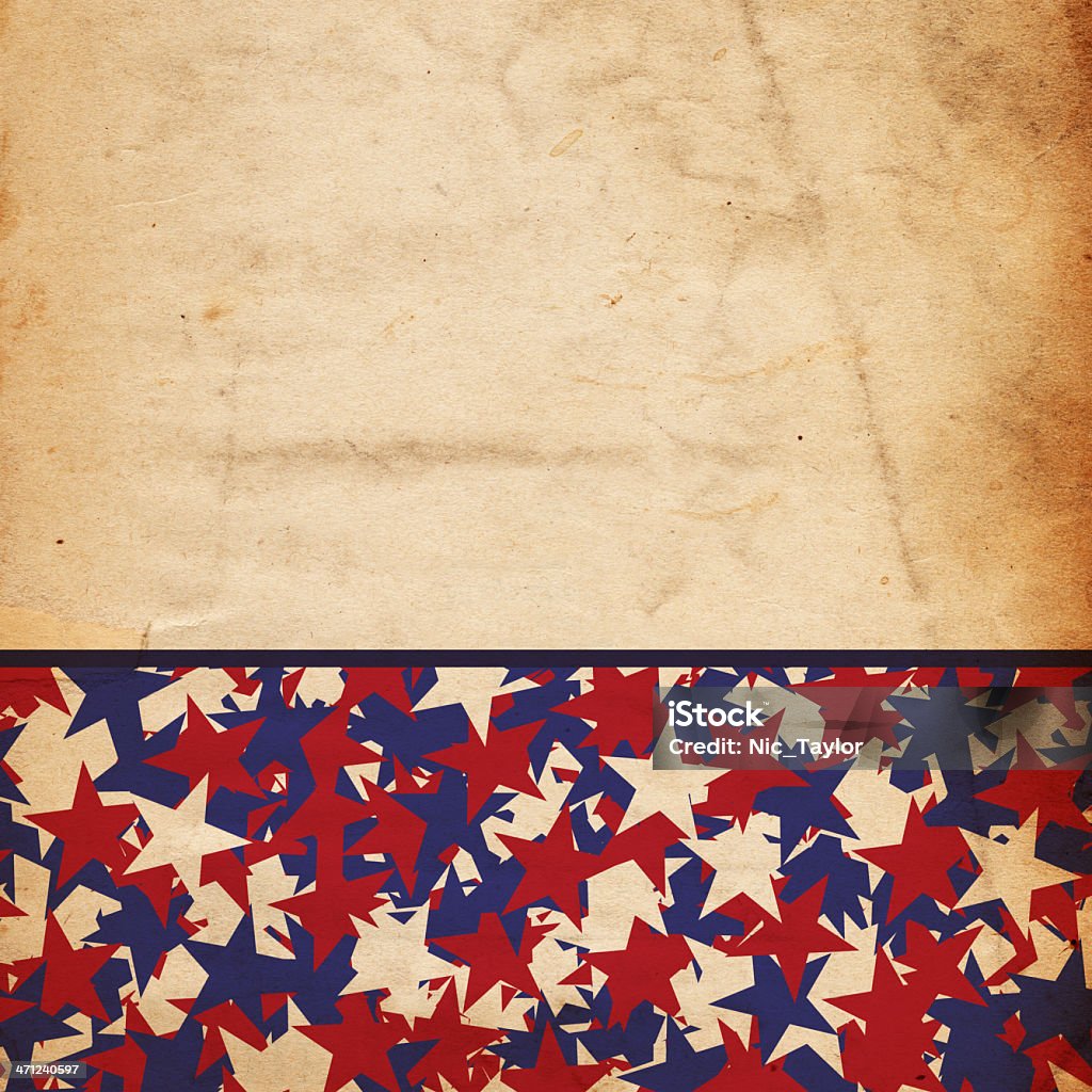 Músicas patrióticas estrelas XXXL papel - Foto de stock de 4 de Julho royalty-free