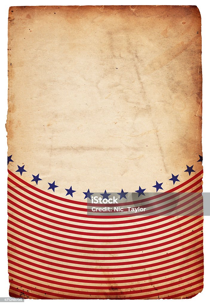 Patriótica estadounidense fondo de papel, XXXL - Foto de stock de Anticuado libre de derechos