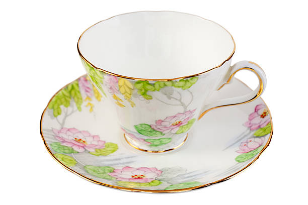 istock Old Antique Tea Cup and Saucer 471240765