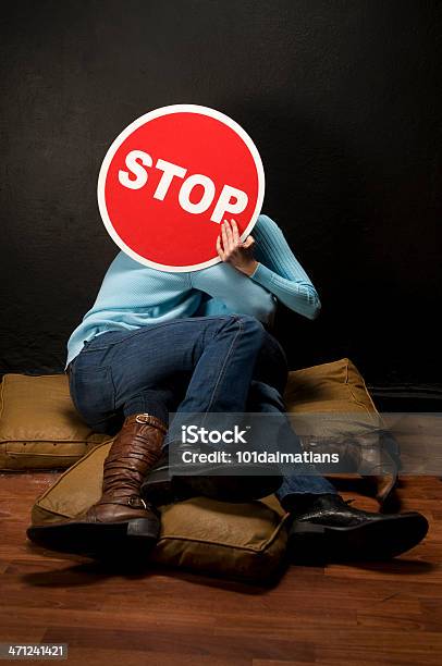 Stoppp - Fotografie stock e altre immagini di Baciare - Baciare, Proibizione, Abbigliamento casual