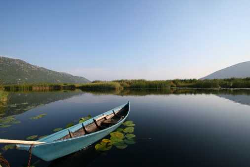 calm waters of river Neretva, Bosnia and Herzegovina