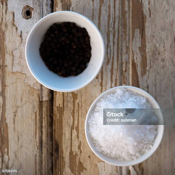 Foto de Sal E Pimenta e mais fotos de stock de Comer - Comer, Comida, Comida e bebida