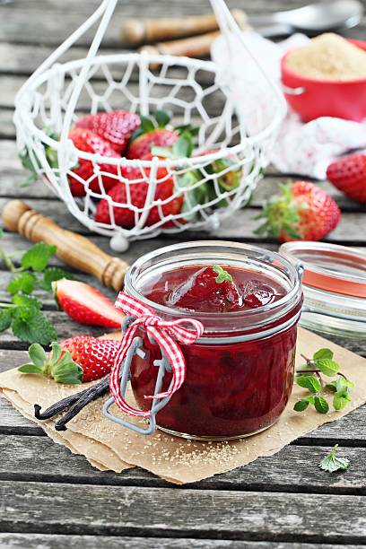 istock Homemade delicious strawberry jam 471242620