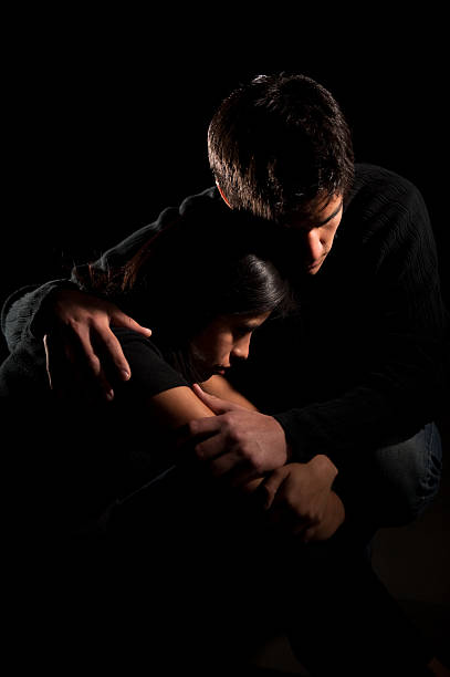 istock Portrait of a sad couple 471242817