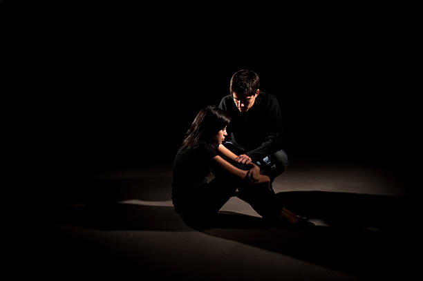 istock Sad woman and man 471242821