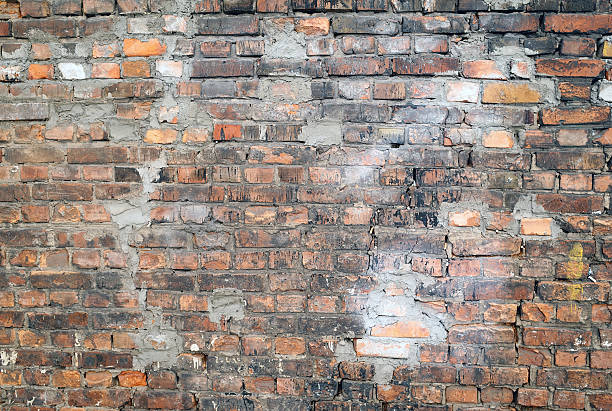 istock Texture of old red brick wall 471243328