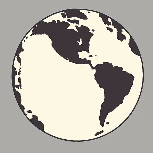 Vector illustration of Earth