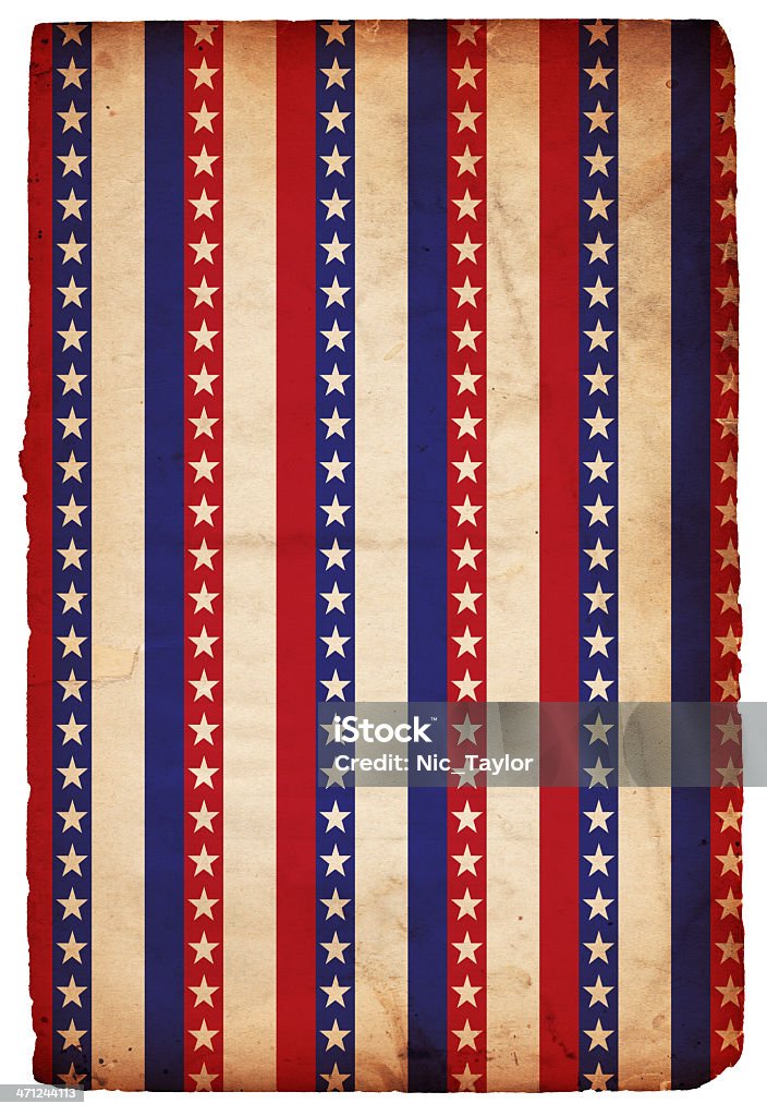 Patriotic Background Papier-XXXL - Lizenzfrei 4. Juli Stock-Foto