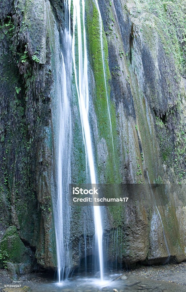 Nojoqui Falls Nojoqui Falls near Solvang, CA Falling Stock Photo