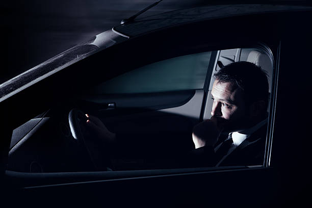 istock Car Driving in Nighttime 471244661