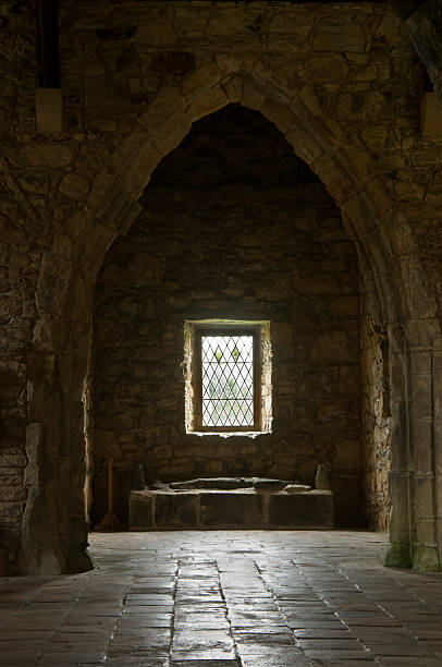 istock Old Church and tomb 471244807