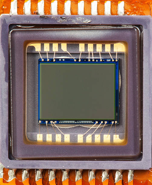 ccd センサーは、デジタルカメラ - sensor ccd electronics industry cmos ストックフォトと画像