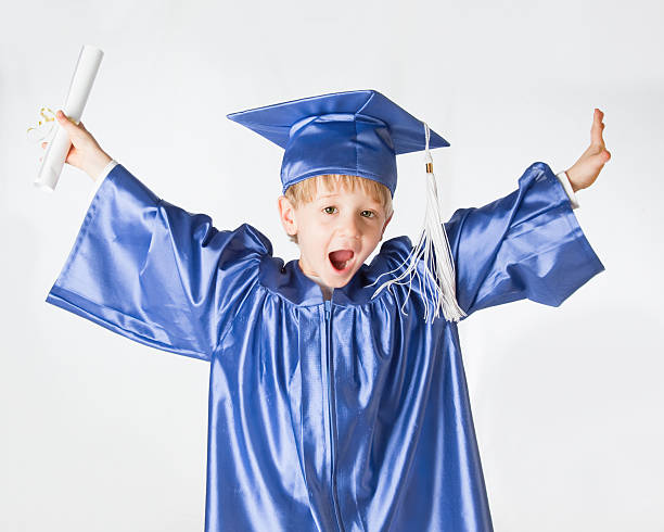 istock Woo Hoo Happy Little Graduate 471246987