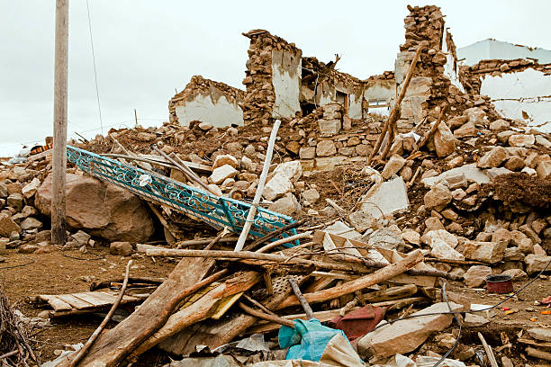 earthquake - earthquake turkey stockfoto's en -beelden