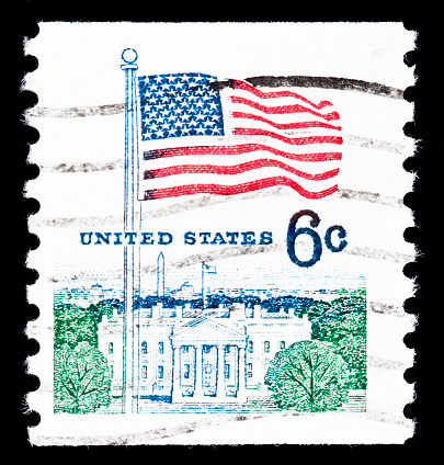 Royalty free stock photo of US postage stamp. It's called \