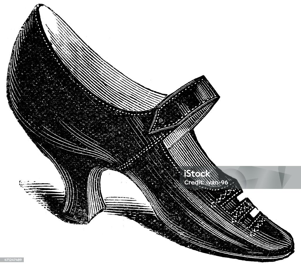 Buty - Zbiór ilustracji royalty-free (Dorosły)