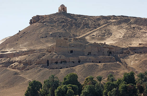 mausoleum of Aga Khan the mausoleum of Aga Khan in Egypt aga khan iv stock pictures, royalty-free photos & images