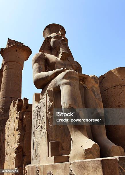 Photo libre de droit de Colosse Statue De Ramesses Ii banque d'images et plus d'images libres de droit de L'Égypte ancienne - L'Égypte ancienne, Roi - Monarque, Antique