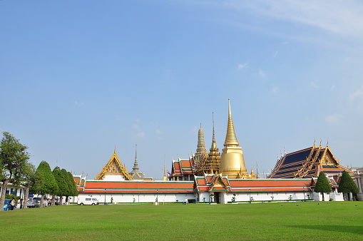 The Wat Phra Kaew (Temple of the Emerald Buddha)It is a \
