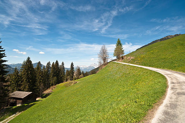 Kitzb&#252;hl Landscape stock photo