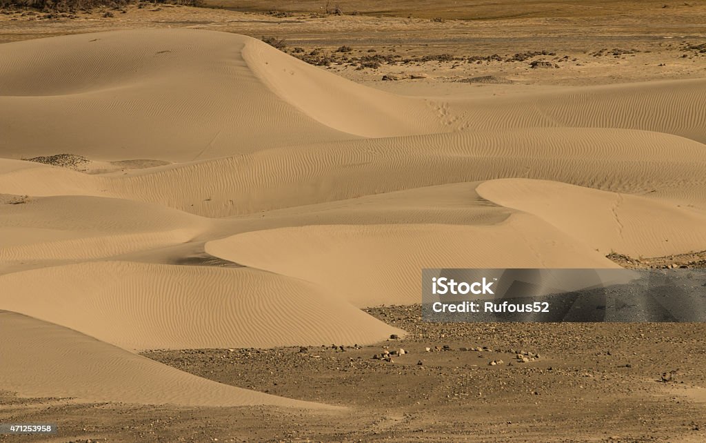 mountain and little desert view in Leh, India 2015 Stock Photo