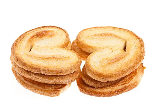 Photo of French Puff Pastry Palmier Cookies